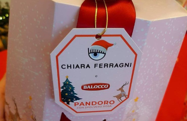 Il pandoro Balocco Chiara Ferragni