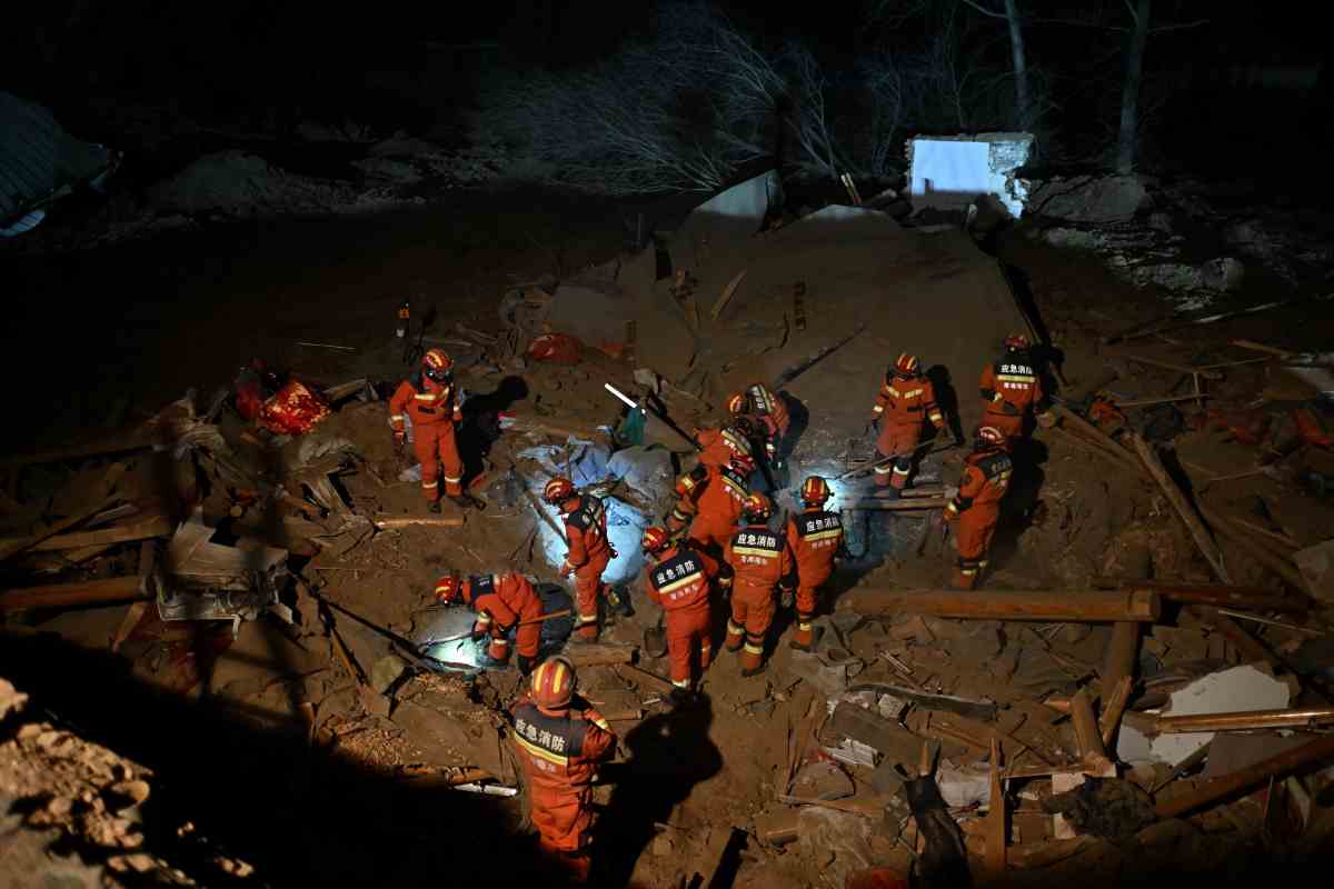 Terremoto in Cina